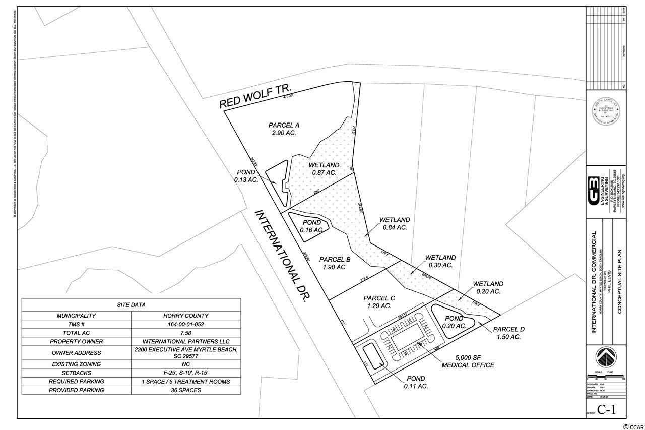 1.50 Acres International Dr. Myrtle Beach, SC 29579