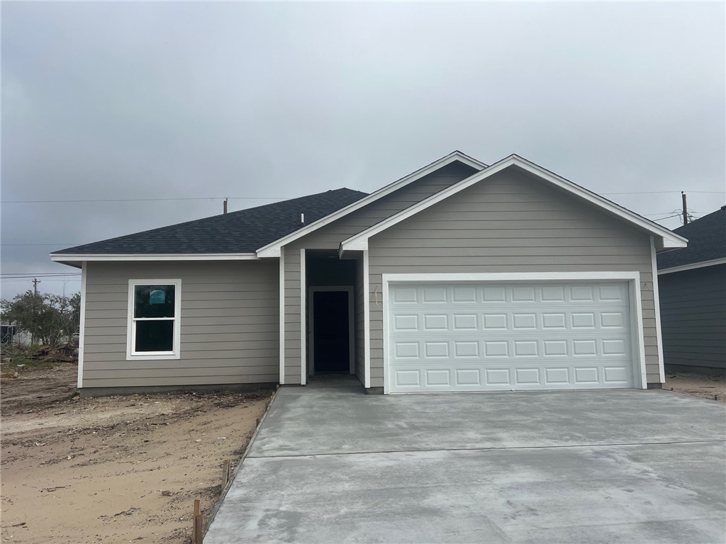 New built-in Holiday Beach 3 bedrooms, 2 bathrooms, 2 car garage and ONE story on slab foundation!!! Modern coastal choices of colors, counter tops, floors so you will love it! The house is to be completed in early 2024, possibly end January.