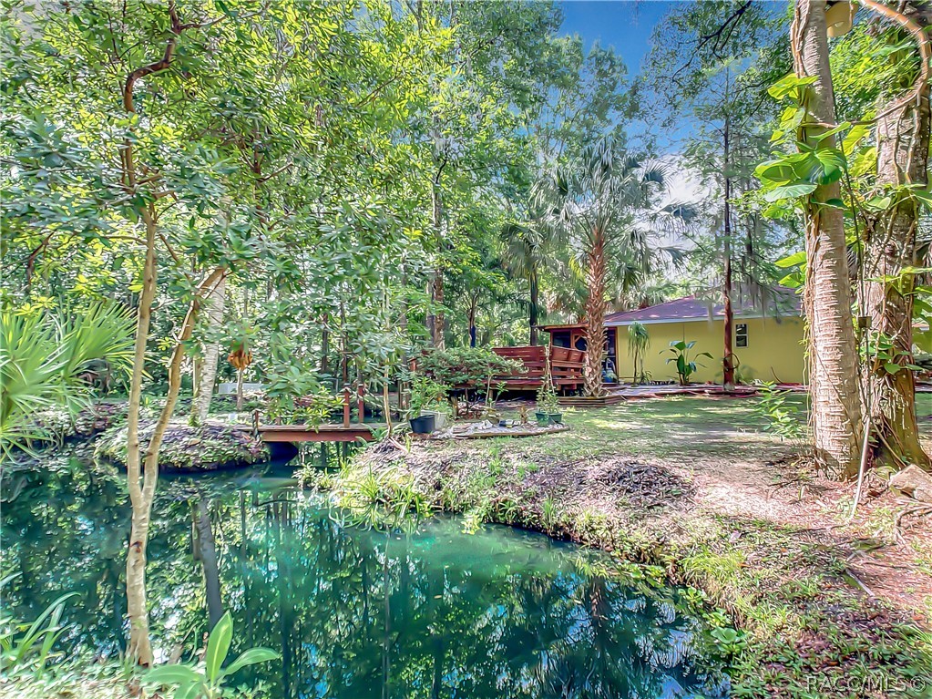 RARE Downtown Crystal River gem is now available! Your own personal paradise with a fresh water, spring fed oasis in your backyard with a 27 x 25 wood deck to enjoy the simplicity of the outdoors. Located right around the corner to multiple boat ramps, local shops, restaurants and manatee tours. Just a quick boat ride from the ramp to the world renowned Three Sisters Springs, Hunter Springs, Kings Bay and the Gulf of Mexico. Inside this well maintained home you'll find 3 bedrooms, 2 bathrooms, a spacious kitchen with S.S. appliances. Open the French doors to the covered and screened porch and to find tranquility mature landscaping and privacy. 2 sheds and large car port to keep you boat or RV out the weather. RV parking pad with 220 amp service. This home makes living the true Florida lifestyle a breeze! Just 5 miles from the new Suncoast Parkway extension, giving you quick access to Tampa and the white sandy beaches of St. Pete/ Clearwater. Live the Florida lifestyle the way the locals do! Schedule your showing before it's gone!