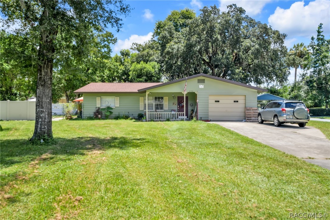 Check out this awesome 4 bedroom, 2 bath home with POOL in Crystal River! This home features wood look tile flooring throughout, gas fireplace, roof replaced in 2017, AC replaced in 2019, 2 separate living areas, enclosed patio, and more. Home is in popular subdivision near schools, shopping, boating, fishing, kayaking, hiking/biking/birding trails, downtown area, dining and all of the other fantastic amenities the nature coast has to offer! Call to schedule a showing today, don't miss your chance to own an affordable slice of paradise!