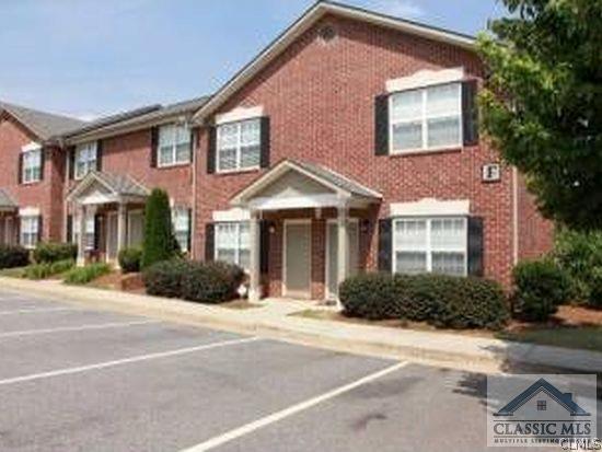 Incredible location for just about anyone!  Close to the Loop, UGA, Downtown, and the Veterinary Medicine Campus.  Two bedrooms and baths upstairs and half bath downstairs.  Laundry Room conveniently located off the kitchen.   Large pool in the development.  Leased through July 2020.  Get this one now and move in August 2020!   Tenant Rights.  24 Hour notice to show.  Photos shows were taken prior to tenant moving in.