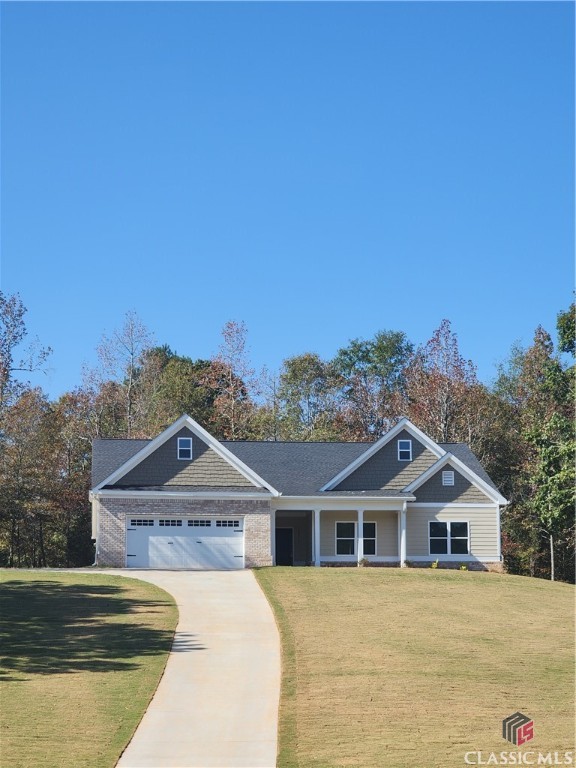 NEW CONSTRUCTION!! Oconee county school system. Located in a beautiful neighborhood close to downtown Watkinsville. One level 4/3 in close in neighborhood! Granite counters and stainless appliances. Great open floor plan!