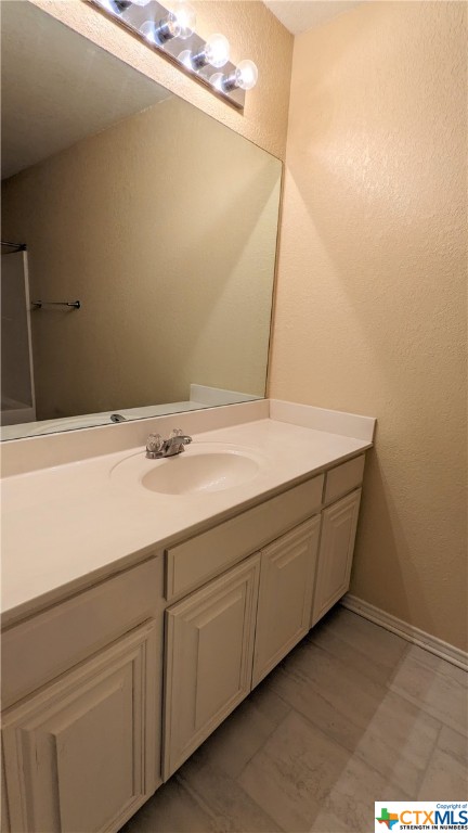 Hallway Bathroom vanity