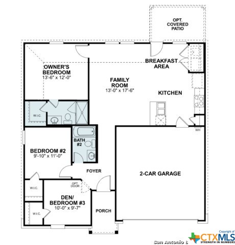 MI Homes Davaca Floor Plan