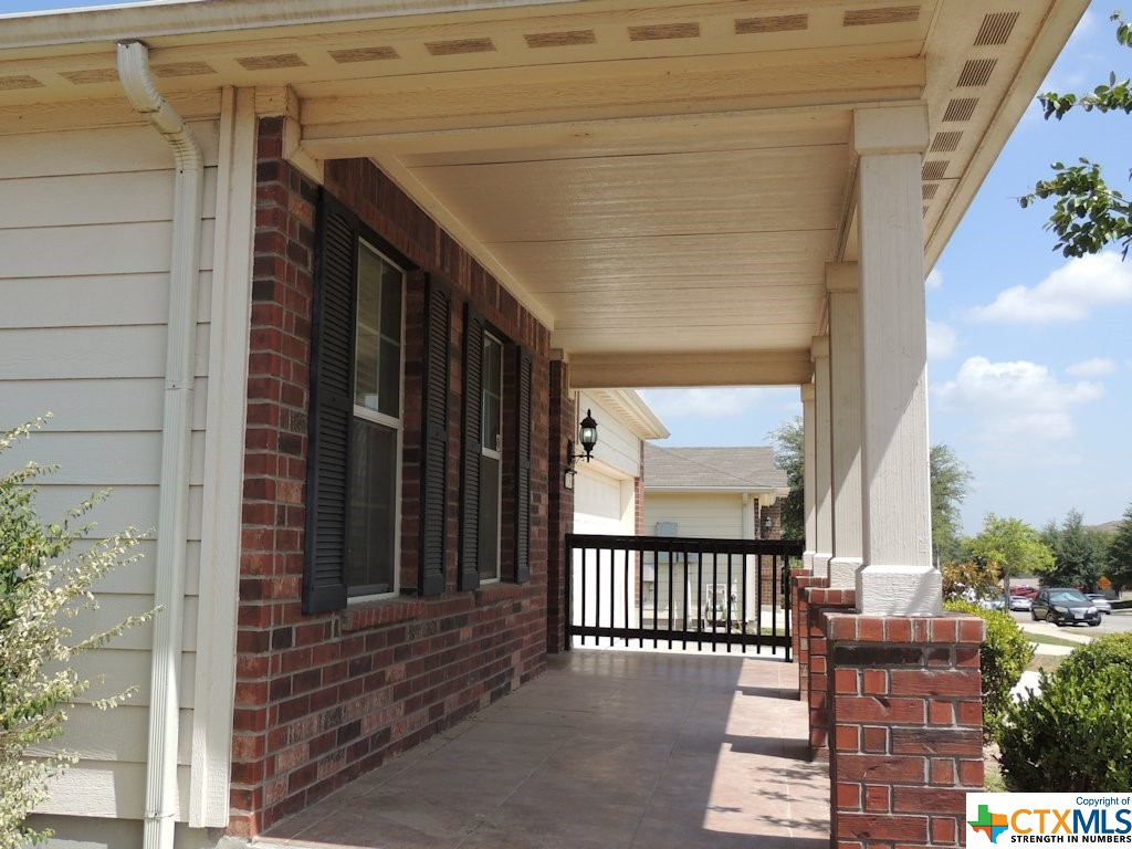 Large Covered Porch