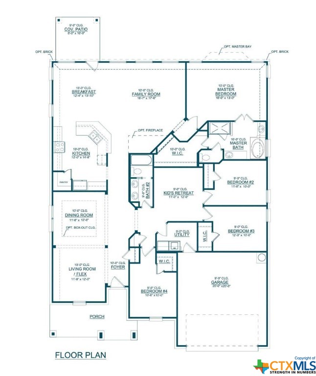 The Armstrong - Floor Plan