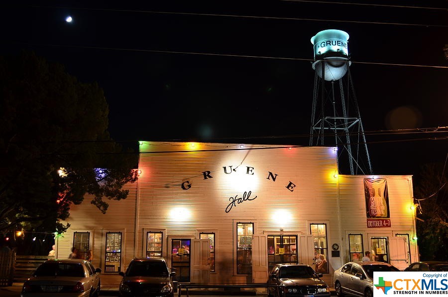 Probably one the most famous places in the entire area... Gruene Hall. If you haven't heard of it, you may want to look it up.