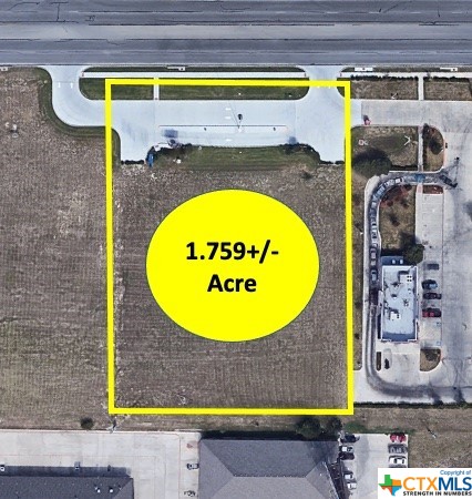 Prime and affordable land on Elms Rd very near the intersection of Stan Schlueter LP in the shadow of the Neighborhood Walmart and Walgreens.  Other businesses nearby are Jack In The Box, Burger King, Advance Auto Parts and Subway.  This 1.759+/- Ac lot is zoned B5 Commercial with 231+/- feet of frontage on Elms Rd with about 331+/- feet of depth.