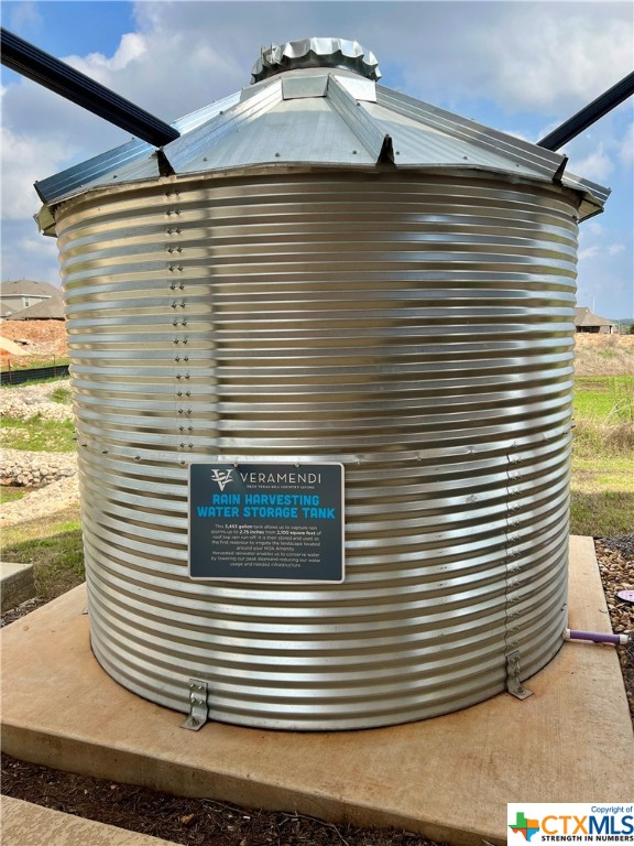 Rain water collection for environmentally friendly supply