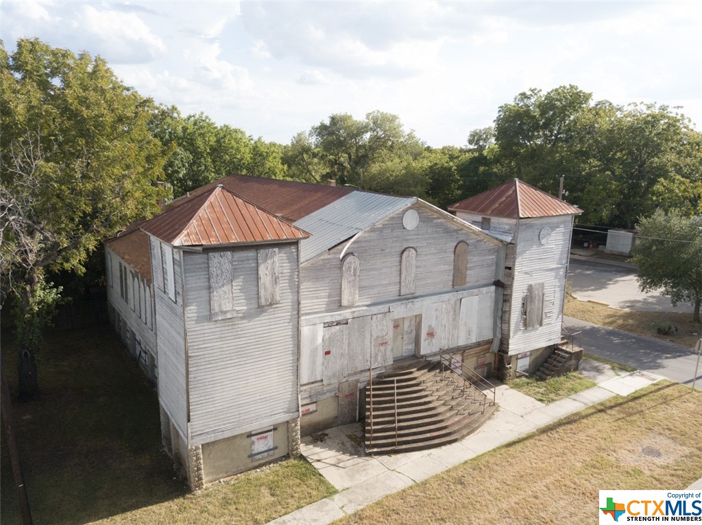 Arguably, the most important historical structure in our region. Former location of the San Marcos Missionary Baptist Church. Built in 1908. Designated as a local landmark in 2018. Above ground basement.