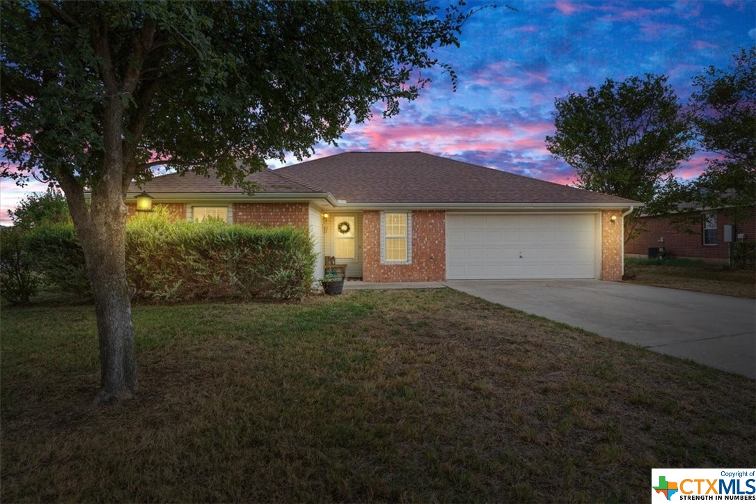 This beautiful home is located in the desirable Sonterra subdivision.  Featuring a warm pallet throughout, three bedrooms, two full bathrooms, a covered back patio, storage shed, a privacy fenced back yard, and all perfectly situated on a large corner lot.  The best news of all, you can live out of the city with a short commute to Austin, Belton, Temple or Killeen!  Schedule your viewing on this beauty quickly and let us welcome you home!