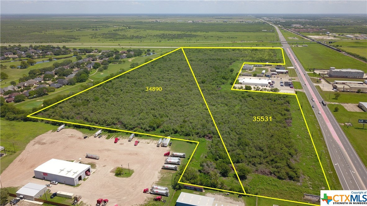 PRIME LOCATION is an understatement, two parcels totaling 56.06 Ac at the intersection of Business 59 and Loop 463 in Victoria, Tx. 1.8 miles from Caterpillar, 4.5 miles from Historic Downtown Victoria, 2.3 Miles from Victoria Regional Airport, 2. miles from Victoria Emerging Technology Center and Hwy. 59-Future I 69. The Port of Victoria is 23 Miles. The owner will consider sub-dividing and three conceptual drawing are available for review upon request. A rough draft of potential parcels is available in supplements, psf pricing for these parcels is included. These prices could change based on substantial changes to size or configuration of a parcel.