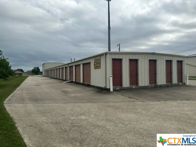 40-unit storage complex located on HWY 35 in Port Lavaca. Property has 17- 10x10 units rented for $45.00, 5 5x10 units rented for $30.00, 17-10x18 units rented for $65.00, and 1 large 40x28 unit that has been used for personal use. Property is located in high traffic count area and has the potential for rental increases.