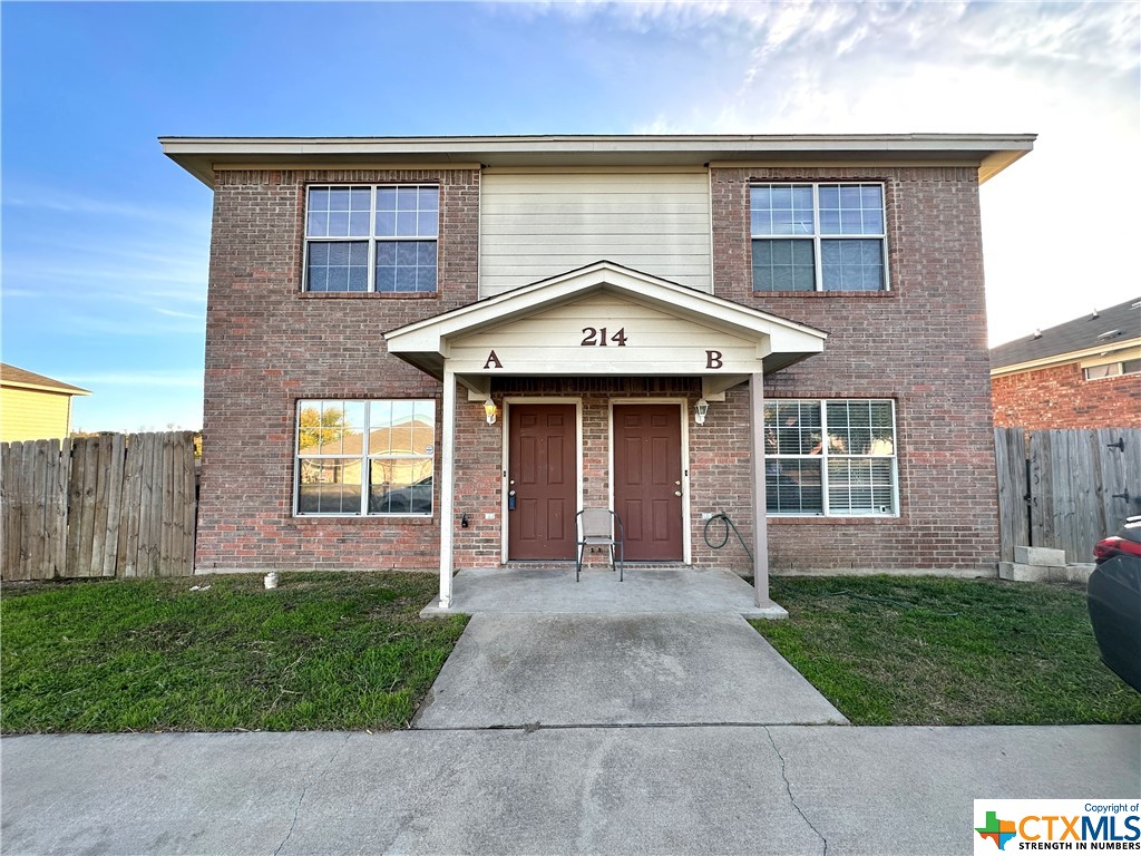 Fantastic investment opportunity with an excellent rental history in Copperas Cove. Unit A is currently vacant for easy showing! Unit B is owner-occupied. This property is available for VA or FHA buyers! When occupied, Unit A rents for 1200 per month and is 3/1.5 baths. Unit B would rent for 1100.00 p/month. Both yards are privacy-fenced with spacious sheds. Please do not disturb the occupant on the B side.