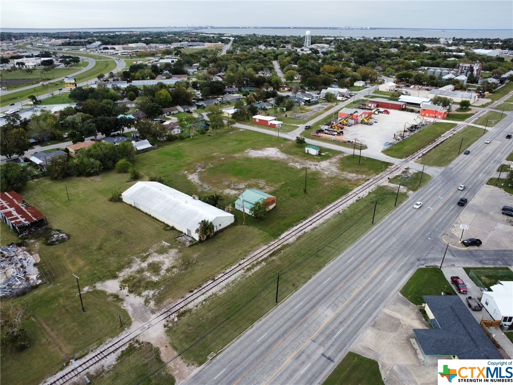 Location, Location, Location!
This spacious two acre property is perfectly situated near the intersection of Highway 35 & Main Street in Port Lavaca. The two storage buildings offer ample storage and opportunity.