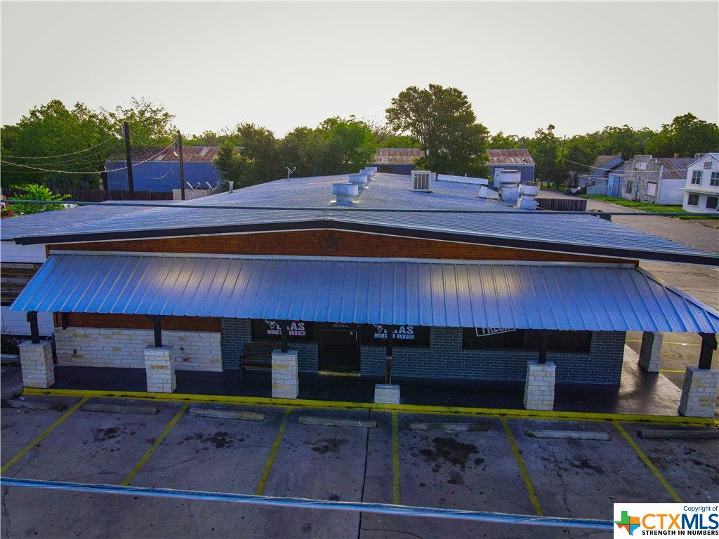 Welcome to your next business venture! This exceptional restaurant building, located along the bustling Esplanade in Cuero, TX, is now available for sale. Boasting a spacious 4,350 square feet, this property has undergone recent exterior updates, providing a fresh and inviting look.

Key Features:

Size: 4,350 square feet
Location: Main State Highway (Esplanade), Cuero, TX
Centrally Positioned: Enjoy the convenience of being close to downtown, shopping, and popular retail spots.
Bar Included: The restaurant features a central bar, creating a lively focal point for patrons.
Additional Highlights:

Newly Updated Exterior: A modern and visually appealing exterior enhances the property's curb appeal.
Fully Furnished: This fantastic opportunity comes complete with all kitchen and dining room furniture and fixtures, allowing for a seamless transition for the new owner.
Excellent Visibility: Benefit from the high visibility along the main state highway, attracting both local residents and passing travelers.
Ideal Business Location:
Situated in Cuero, TX, this restaurant building offers an ideal location for a thriving business. Take advantage of the proximity to downtown attractions, shopping destinations, and popular retail spots, ensuring a steady flow of potential customers.

Don't miss out on the chance to own a restaurant property in a prime location with all the essentials for success. For inquiries and to schedule a viewing, contact us today. Seize this opportunity to make your mark in the culinary scene of Cuero, TX!