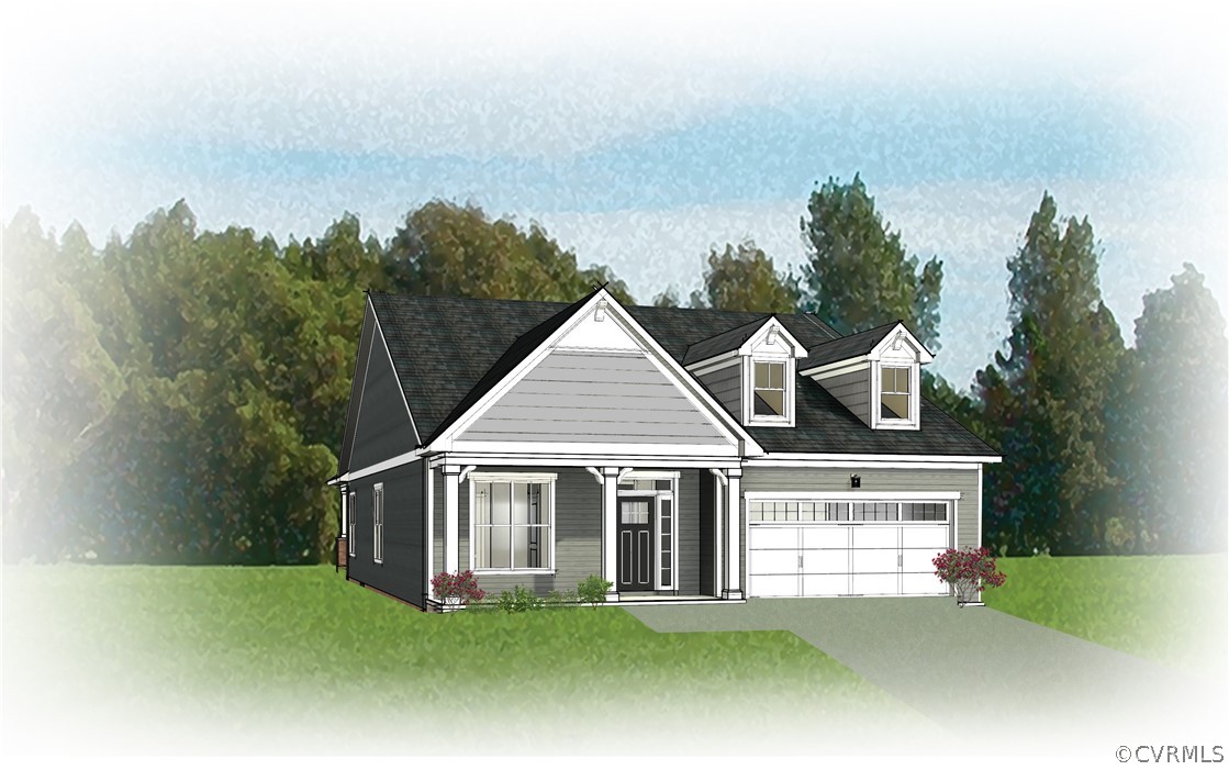The Clarion Plan. Exterior rendering may demonstrate optional features.