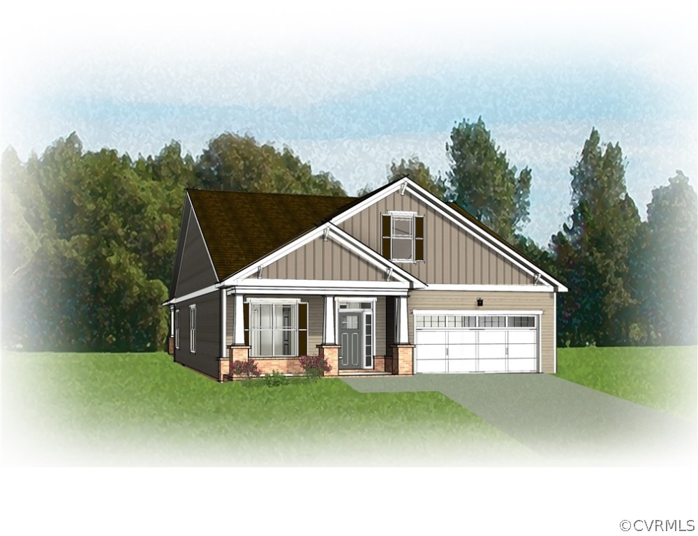 The Clarion Plan. Exterior rendering may demonstrate optional features.