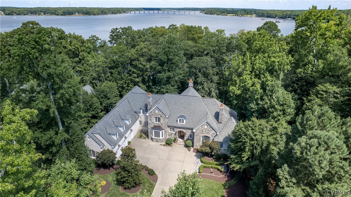 An extraordinary opportunity on a special James River waterfront home in Governor’s Land.