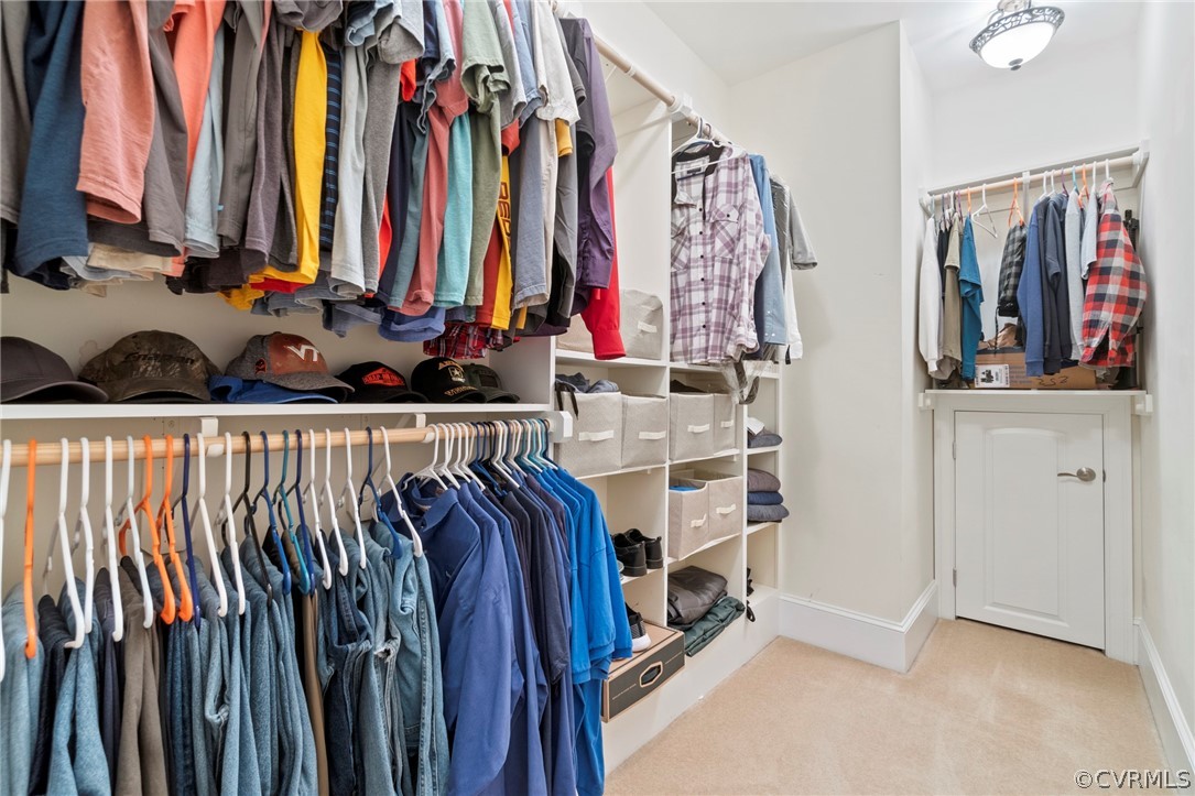 Second Closet with Primary