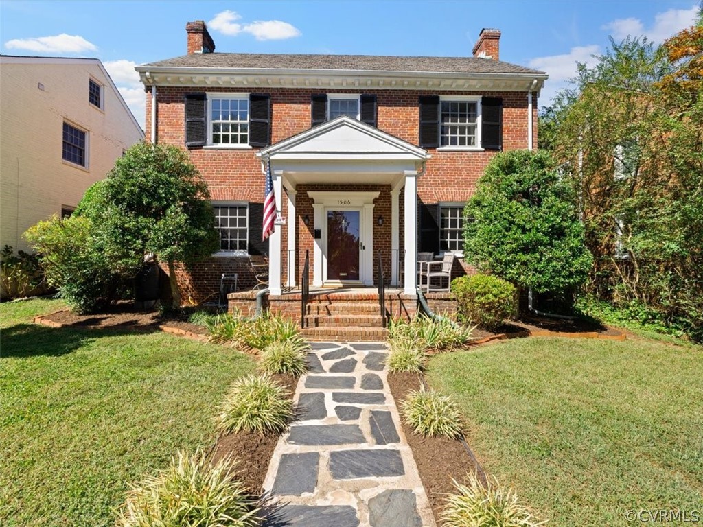 Beautiful Brick & Slate Colonial overlooks Forest Hill Park!