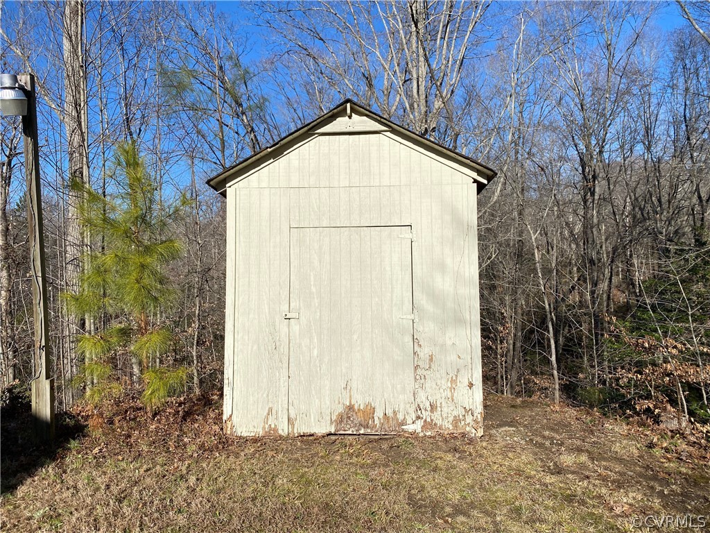 Shed exterior