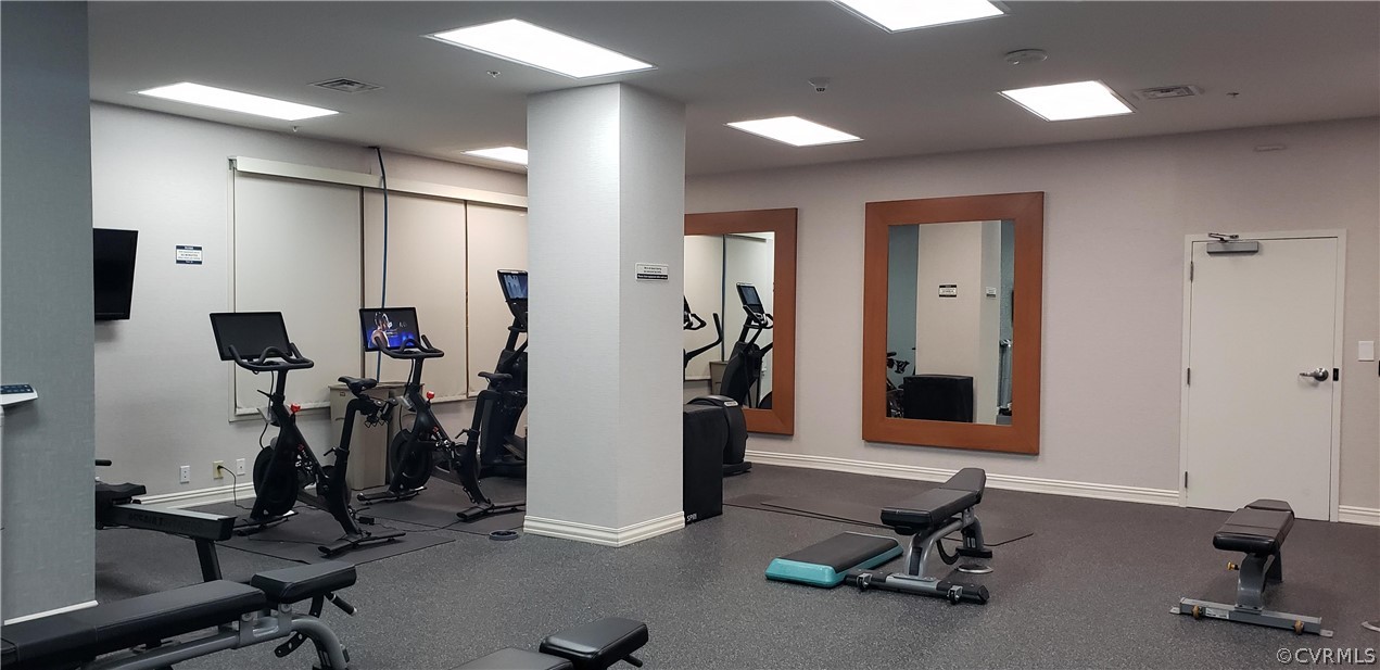 Fitness Area with State of the Art Equipment