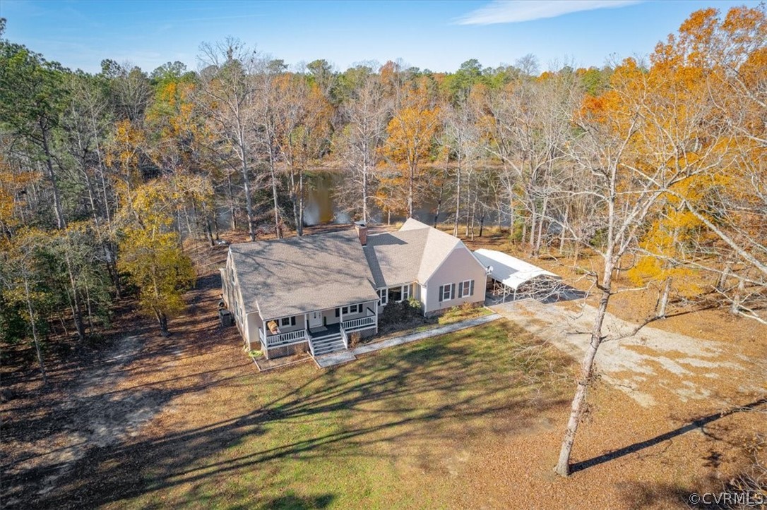 5 acres  on  private pond!