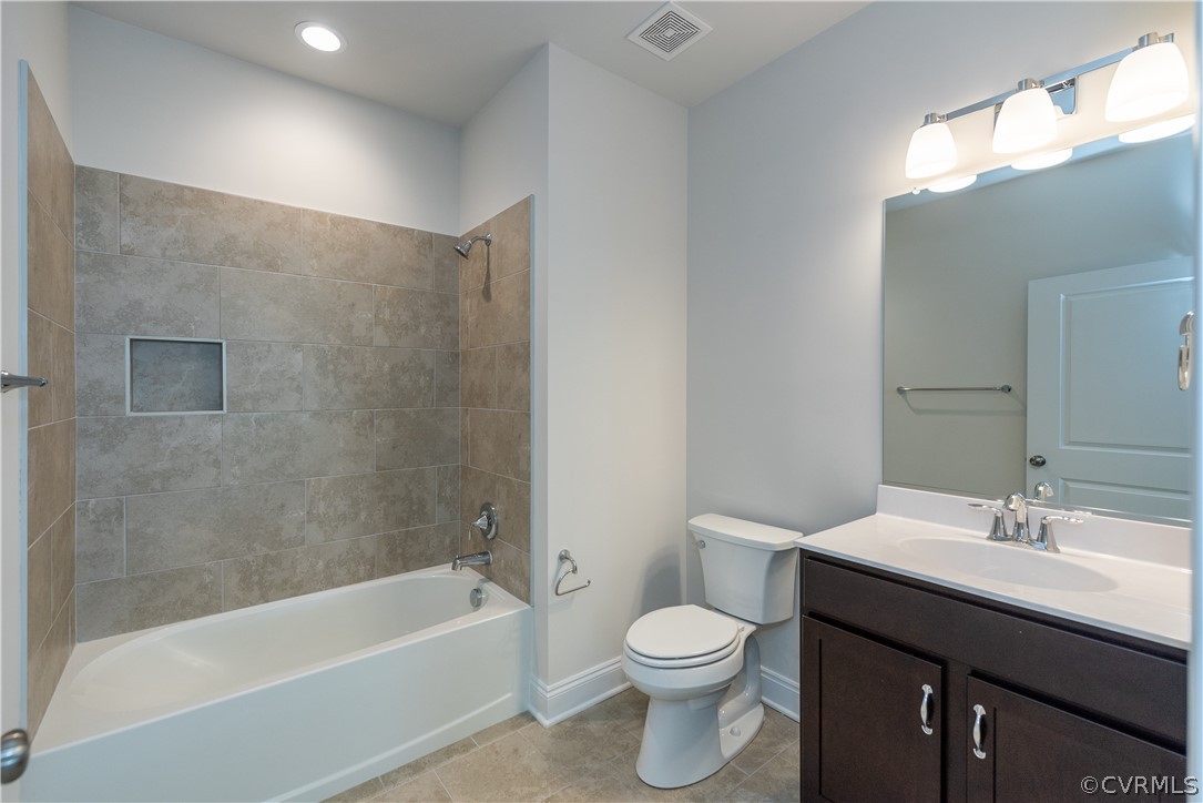 Photos are of a similar plan in an existing community and may demonstrate optional finishes. Additional photos to come as home starts construction!