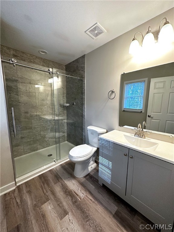 full master bath with sit in shower