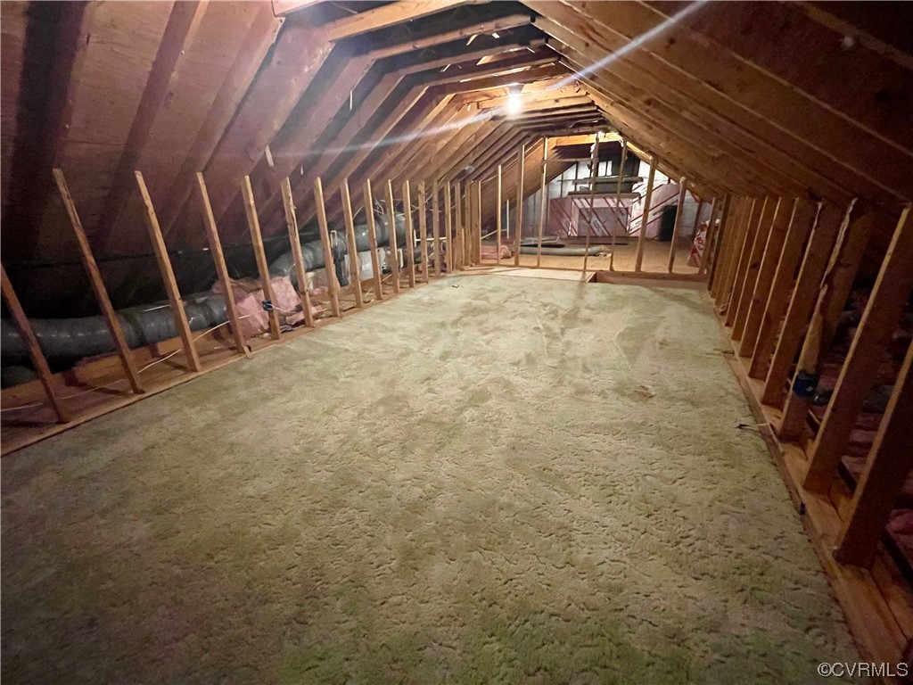 walk-up attic
