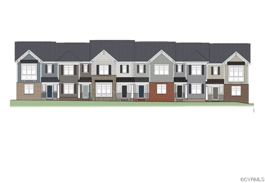 Proposed Rendering of actual building under construction now. Unit 8 is on the far Right.