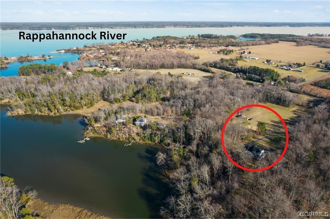 LOCATED JUST OFF OF THE RAPPAHANNOCK RIVER