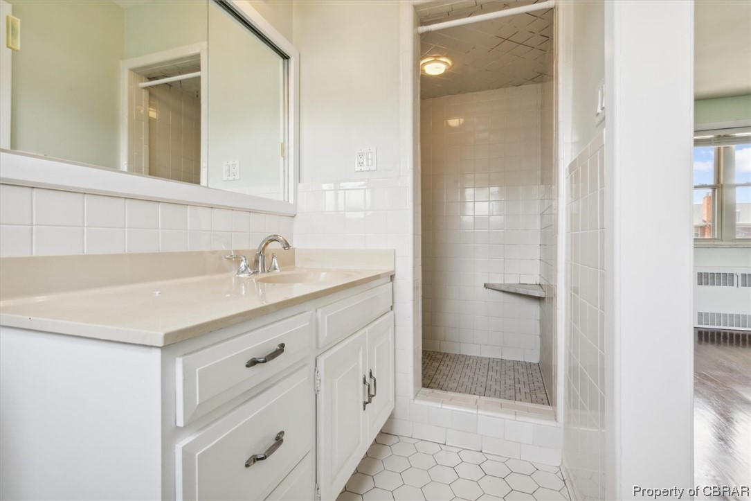 Primary Bath With Walk In Shower