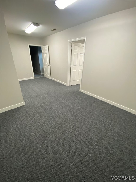 View of carpeted office