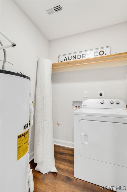 Laundry room/water heater
