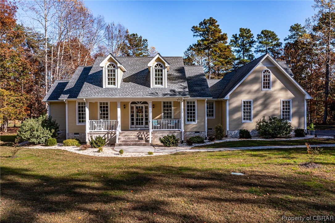 Southern classic home with a lovely front porch