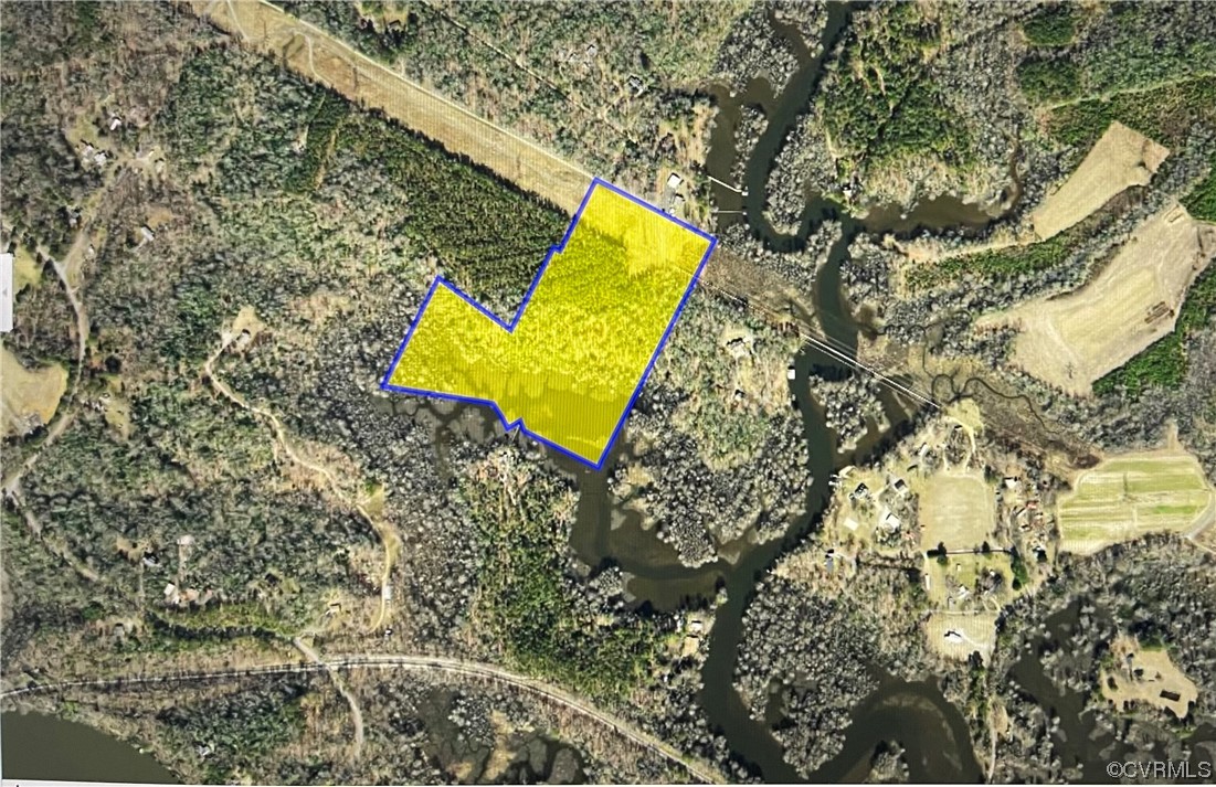 Approximate Boundaries of 25 AC Water Front Parcel
