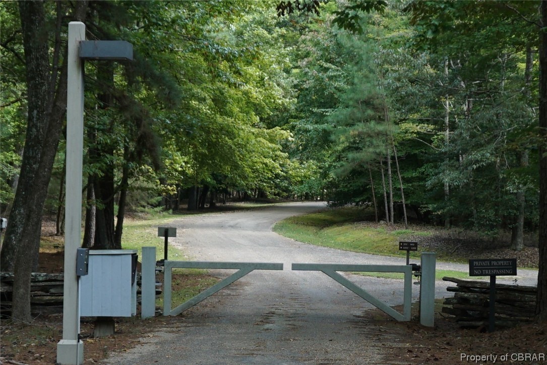 View of gate