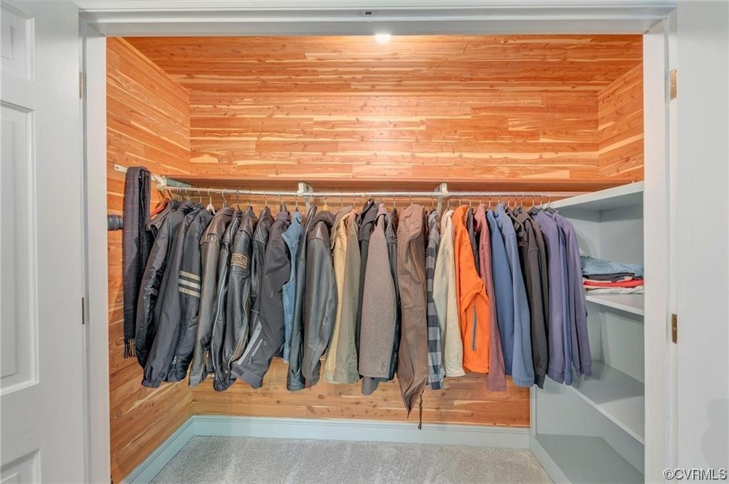 oversized cedar closet