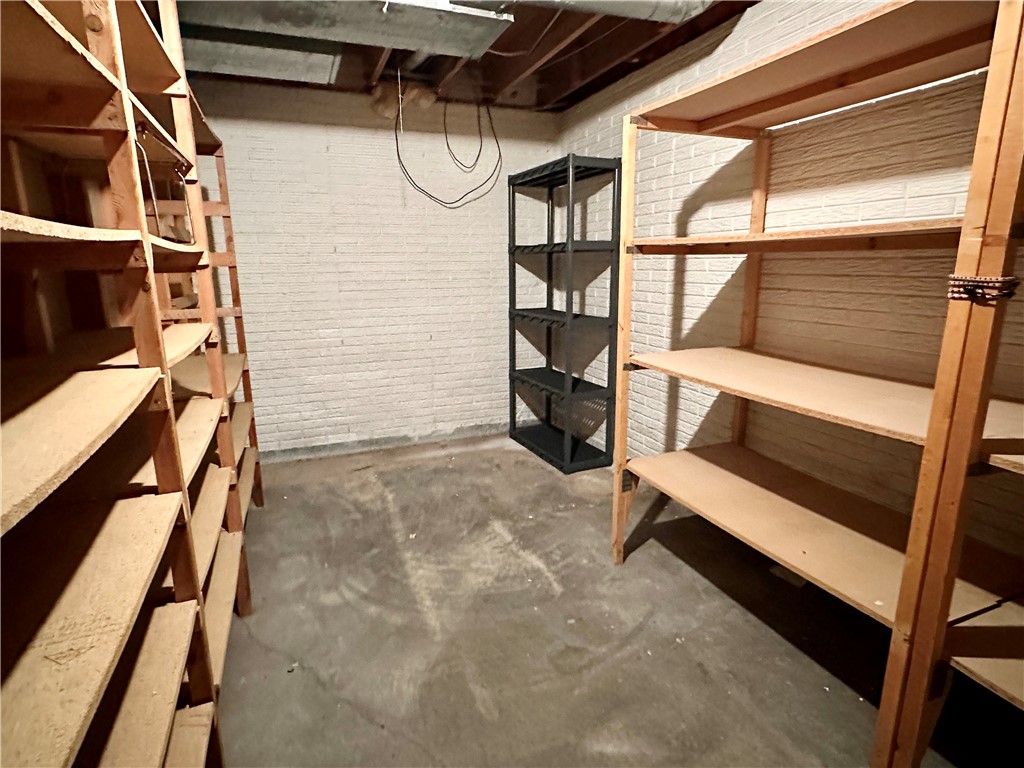 Lower Level Storage Room