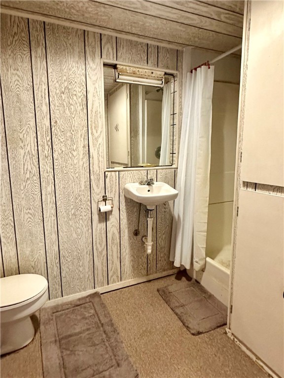 3/4 Bathroom in lower level