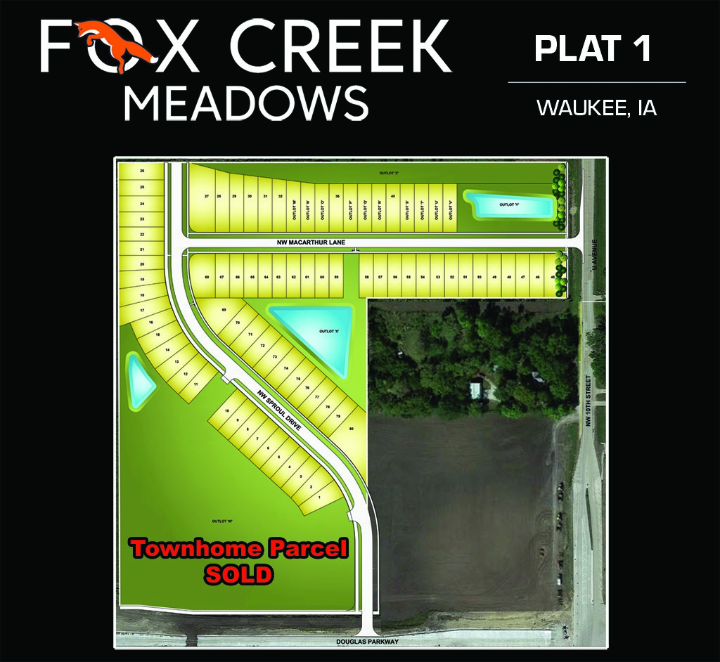 Lot 16 NW Sproul Drive, Waukee, Iowa 50263, ,Land,For Sale,NW Sproul,680527