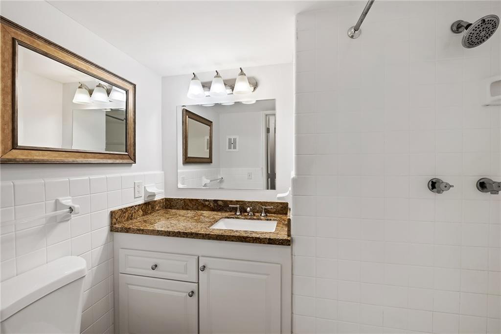 Hall Bathroom with Walk-in Shower