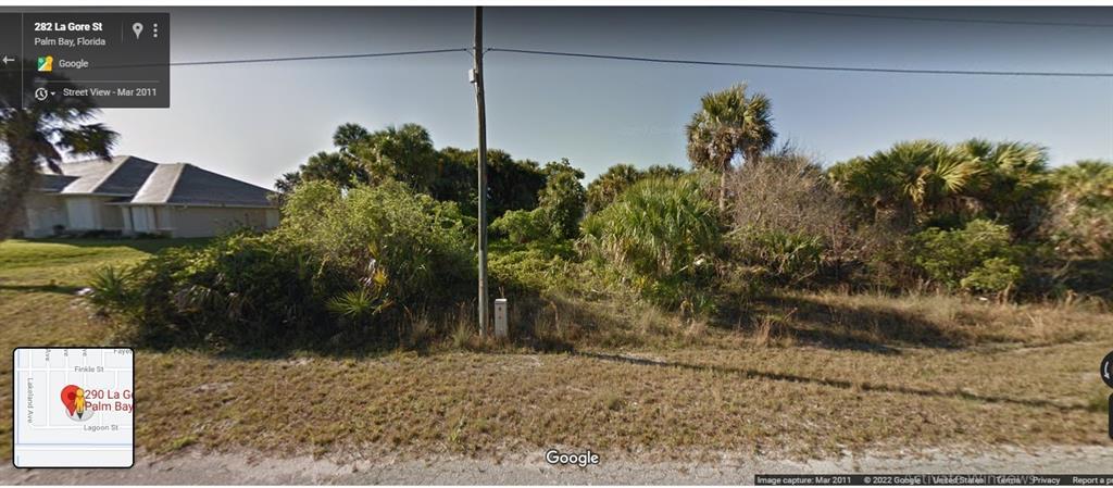 This property is located in a beautiful up & coming area of Palm Bay. Minimum of1800 sq. ft. homes (buyer due diligence) . Travel is easy from this location since I-95 is just a short commute. This property would need to be on septic and well as city water and sewer not available yet. Seller also has property next door also up for sale. Could be a double lot if desired.