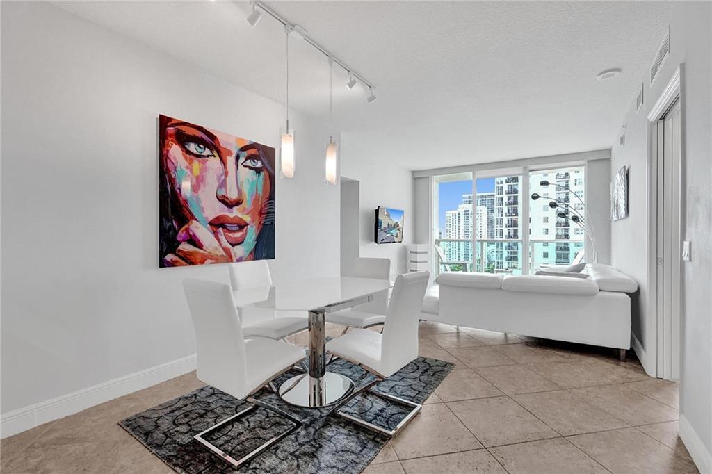 Unit 1720 at 350 Las Olas is a furnished ultra modern 2 bed/2 bath unit where you can enjoy the gorgeous sunsets from your choice of two balconies! Tile/wood flooring throughout, spa tub, master walk-in closet,  office with a built in Murphy bed, in unit washer/dryer and there is STORAGE NEXT TO THE UNIT! A Comcast package is INCLUDED in rent (high speed internet, HD TV channels including HBO & Showtime). The full service building includes Rooftop Pool, Gym, BBQ, Sauna, Club Room, Business Center & Theatre. Walking distance to Greenwise Market and the Famous Las Olas! Close to the beach, highways and airports.
***Short Term Rental Available-MIN 6 Months***