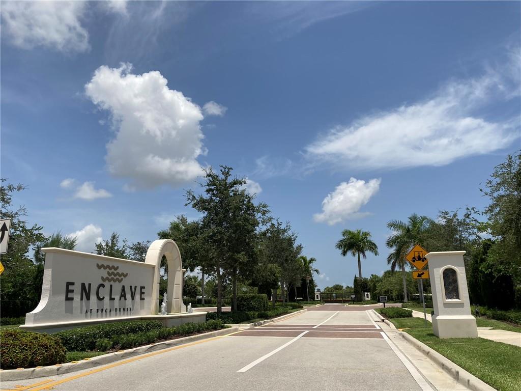 YOUR SEARCH IS OVER !!! The Enclave At Boca Dunes is a luxurious gated community in the heart of Boca Raton. Lakefront end-unit Townhouse buit in 2019. Spacious open concept 2,528 SqFt floorplan, 3 Bed, plus Huge Loft (allows to accomodated a 4th bed and still kept some office loft space or use all the space as media room/game room/family gather,...), 2.5 Bath, 2CG, 4-Car Driveway. Desirable Fullerton II Model. Nice big corner lot. All hurricane impact windows and doors. Gourmet kitchen with huge island, quartz countertops, double oven and all stainless steel appliances. High-end custom window treatments throught and custom closets. Master suite features walk-in closets galore. Low HOA. Resort-style amenities include clubhouse, pool, spa, children's play area, tot lot and fitness center.