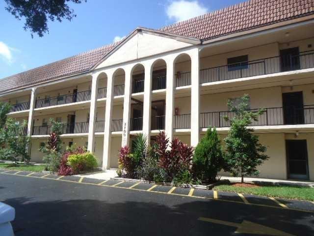 Large, beautiful  2 bed/2 bathroom condo  unit in Coral Springs with No Rental restrictions. The unit comes with upgraded kitchen with granite countertop, newer stainless appliances and real-wood cabinets. The washer and dryer is inside the unit. The large screened balcony can be accessed from the master bedroom and the living area. All the windows have panel protection. The building has a brand-new 2022 roof. Water heater and the AC are newer. The interior is freshly painted and ready to move-in. Lots of closets for extra storage. Large Master bedroom with balcony access. One assigned parking & plenty of guest parking available. Coral Springs Police and Fire dept is across the street. Market rent for the unit is $2,200. Recently rented listings are attached for ref. Easy to show.