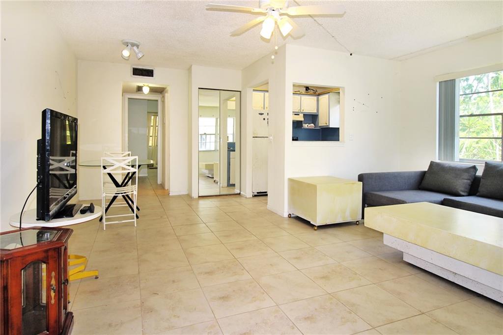 View of Living Area from Front Door