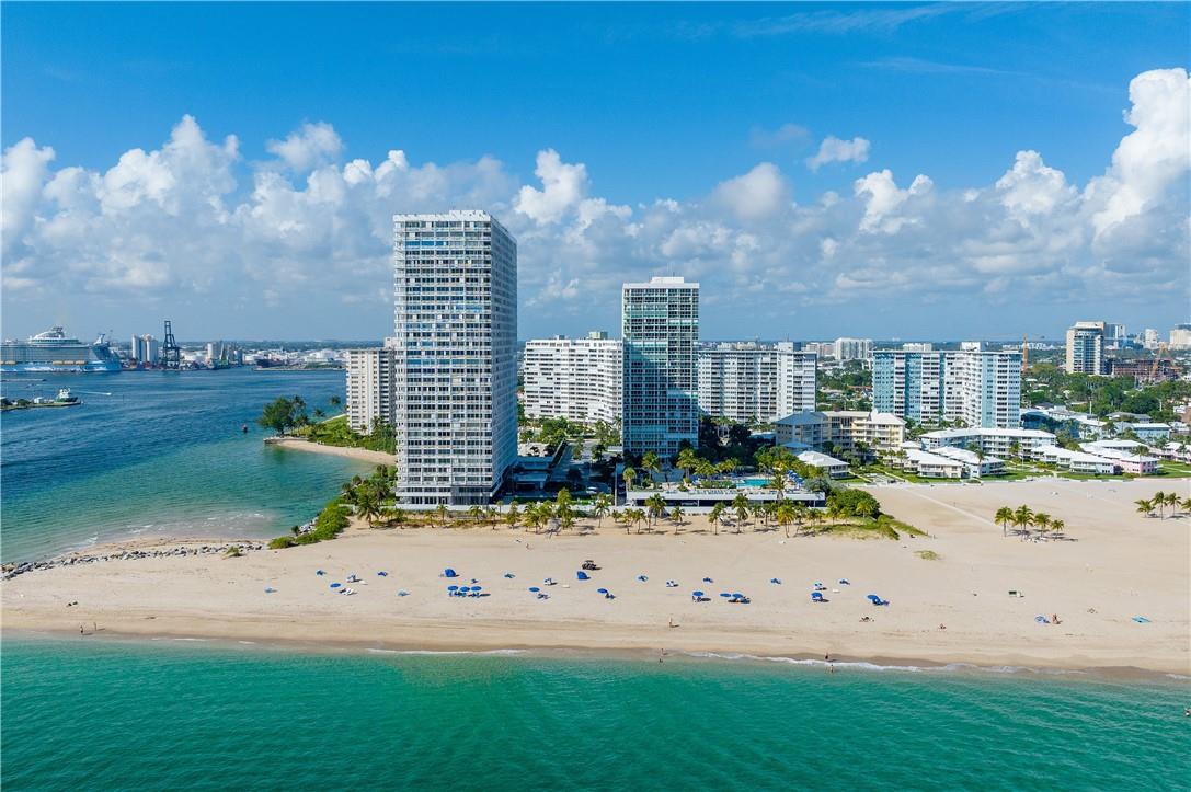 Experience luxury living at its finest with this stunning oceanfront, double unit in Points of America II, located direct on Fort Lauderdale beach.  This spacious SE/NE condo boasts 3 bedrooms, plus Den, oversized kitchen, Livingroom, and family room, offering plenty of room for you and your loved ones to relax and unwind. Step out onto the balcony and feel the ocean breeze while watching the parade of yachts and cruise ships sail by. POA II offers a variety of amenities, including pool, gym, spa and club room.  Located in a prime location, you'll be close to some of the best restaurants, shopping, and entertainment that Fort Lauderdale has to offer. Don't miss out on this once-in-a-lifetime opportunity to own a piece of paradise on Fort Lauderdale beach!